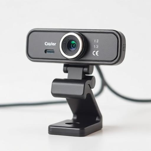 Webcam Full HD 1080p USB com Microfone Embutido